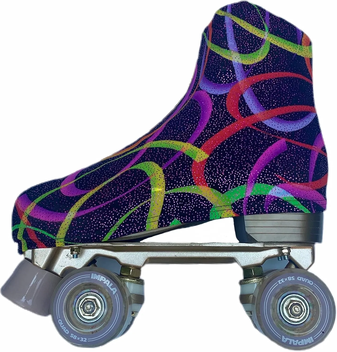 Ice Fire 1 Pair Skate Boot Covers | Durable Boot Protector for Ice/Figure/Roller Skate | Universal Size | Skating Accessory