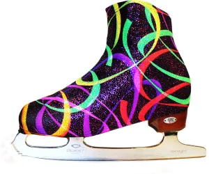 Ice Fire 1 Pair Skate Boot Covers | Durable Boot Protector for Ice/Figure/Roller Skate | Universal Size | Skating Accessory