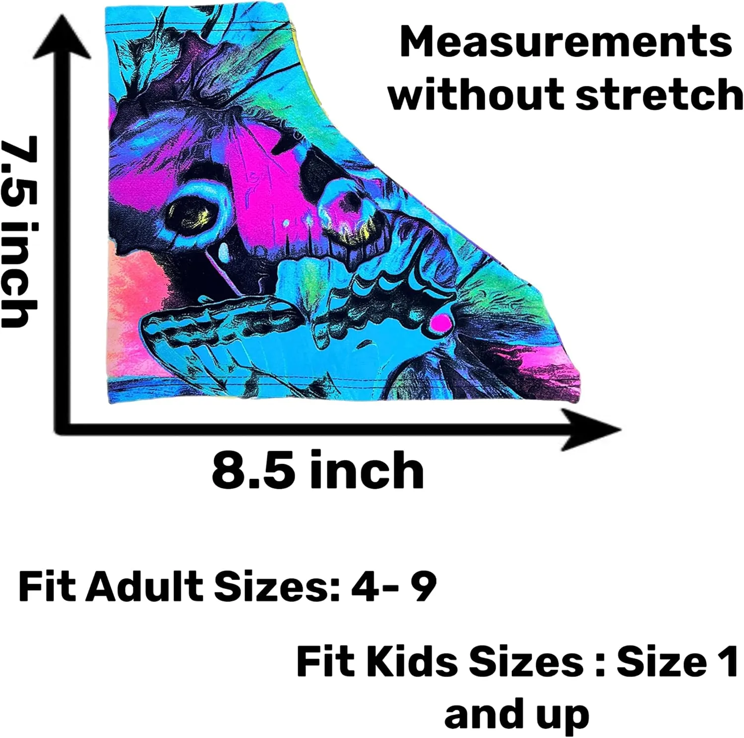 Ice Fire 1 Pair Skate Boot Covers | Durable Boot Protector for Ice/Figure/Roller Skate | Universal Size | Skating Accessory