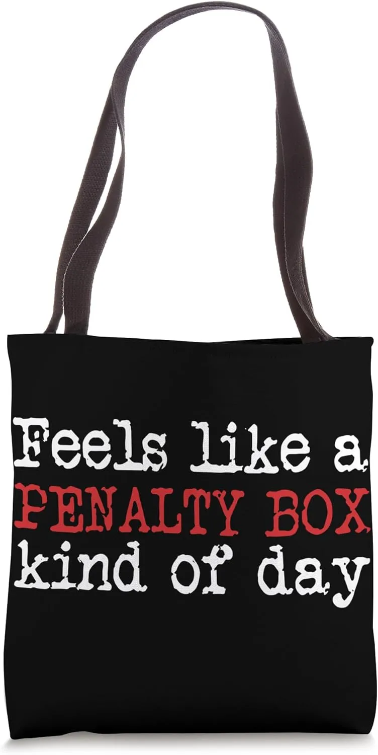 Ice Ice Athletic Participant Heterosexual Outta The Penalty Tote Bag