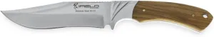 iFIELD Sport Hunting Knife - 5.5 inch Blade, Survival Knife with Leather Sheath, Camping Tool for Fishing, Hunting, Sport Activity