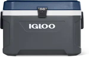 Igloo Coolers Maxcold Series, Insulated Portable Cooler, Hard Coolers, Leak-Proof Ice Chest, 5 Day Ice Retention
