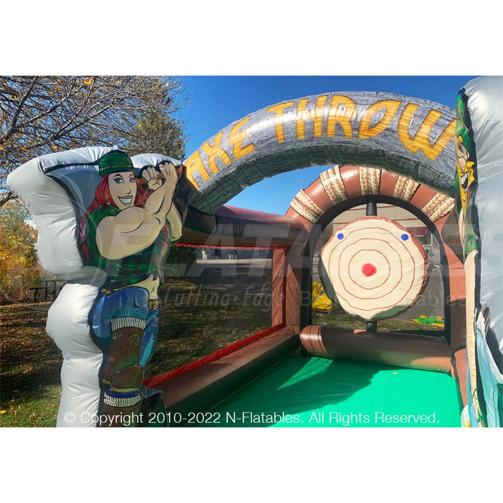 Inflatable Lumberjack Axe Throw (Single)