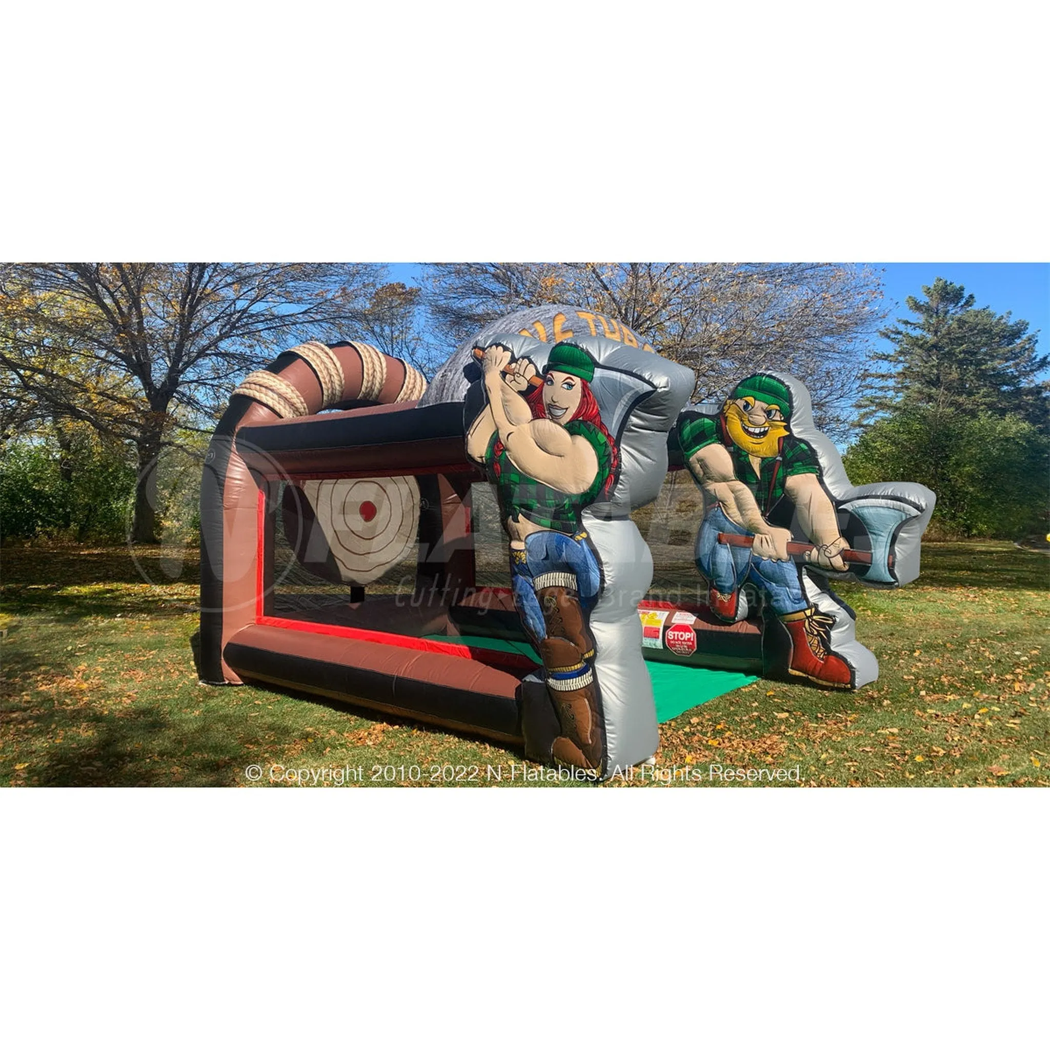 Inflatable Lumberjack Axe Throw (Single)