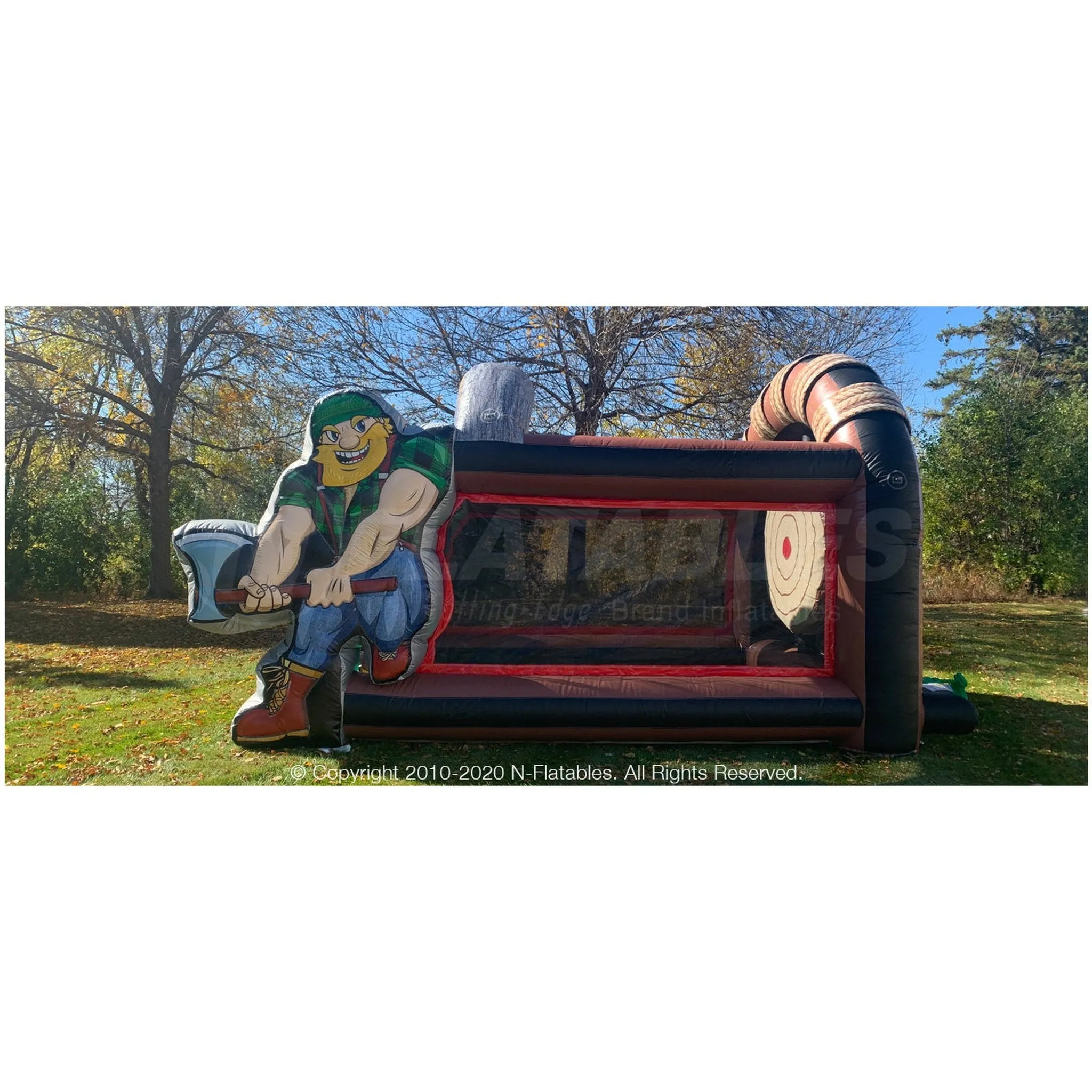 Inflatable Lumberjack Axe Throw (Single)