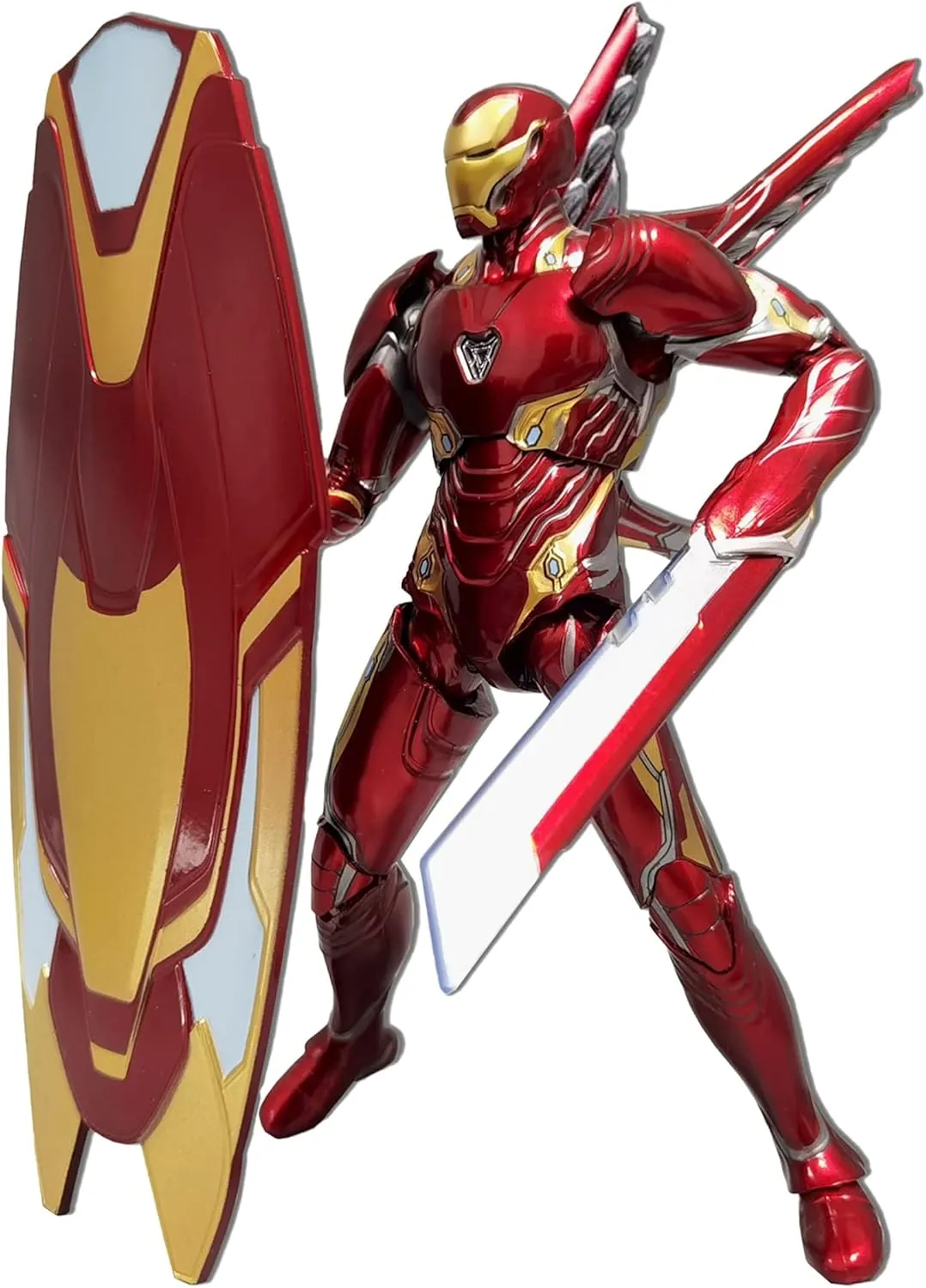 Ironman MK50 Action Figure-7 Inch Deluxe Painting Exquisite Collection Mark Model Gift(MK L)