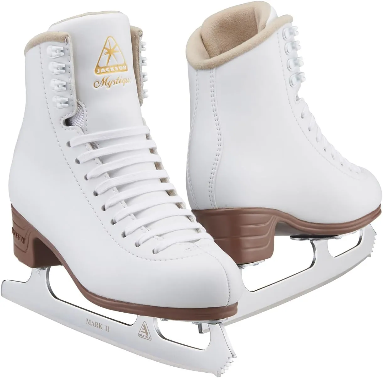 Jackson Ultima Figure Ice Skates for Women and Girls Bundle with Bag and/or Guardog Skate Guards