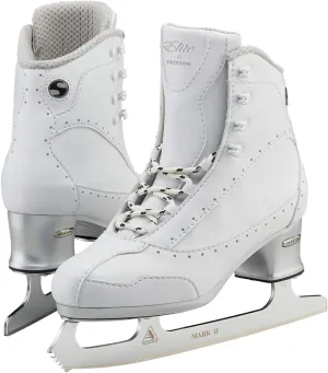 Jackson Ultima Softec Elite Womens/Girls Figure Ice Skates - Womens Size 7, White, (ST7200.WH.070)