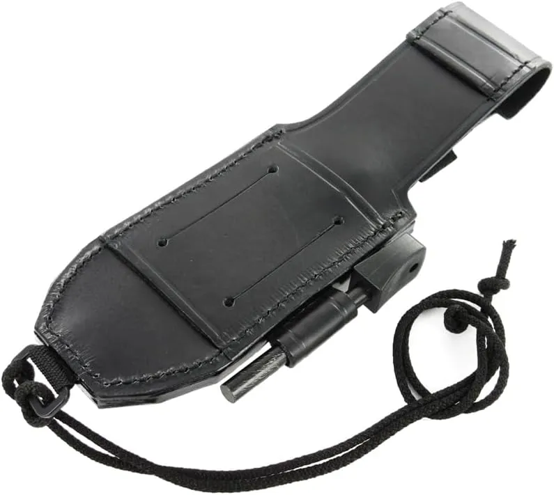 JEO-TEC Nº21 Bushcraft Survival Hunting Fixed Blade Knife - BOHLER N690C Stainless Steel, Multi-positioned Sheath - Handmade