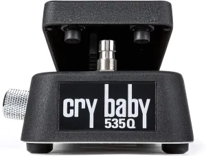 JIM DUNLOP 535Q Multi-Wah Guitar Effects Pedal, Adjustable Boost, 6 Wah Ranges, Model 11537002001