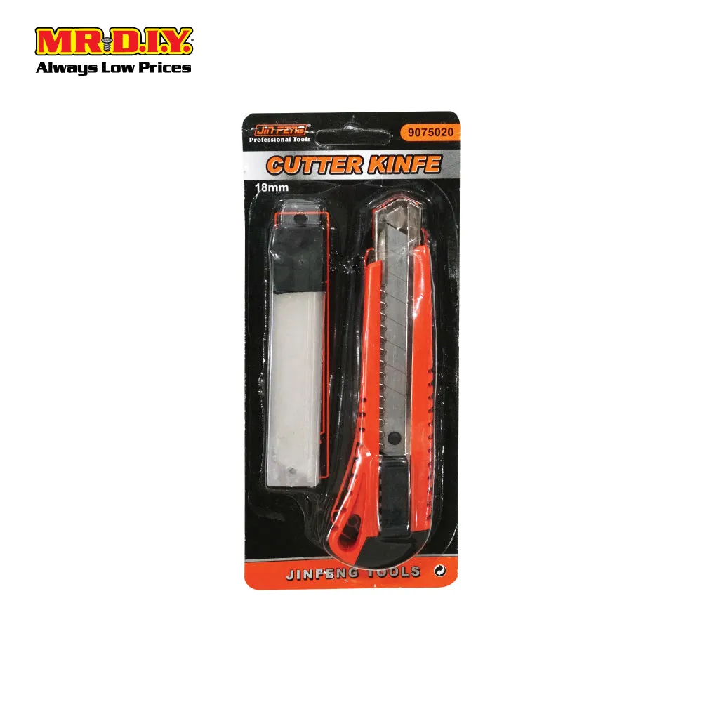 JINFENG 2 In 1 Cutter Knife (18mm)