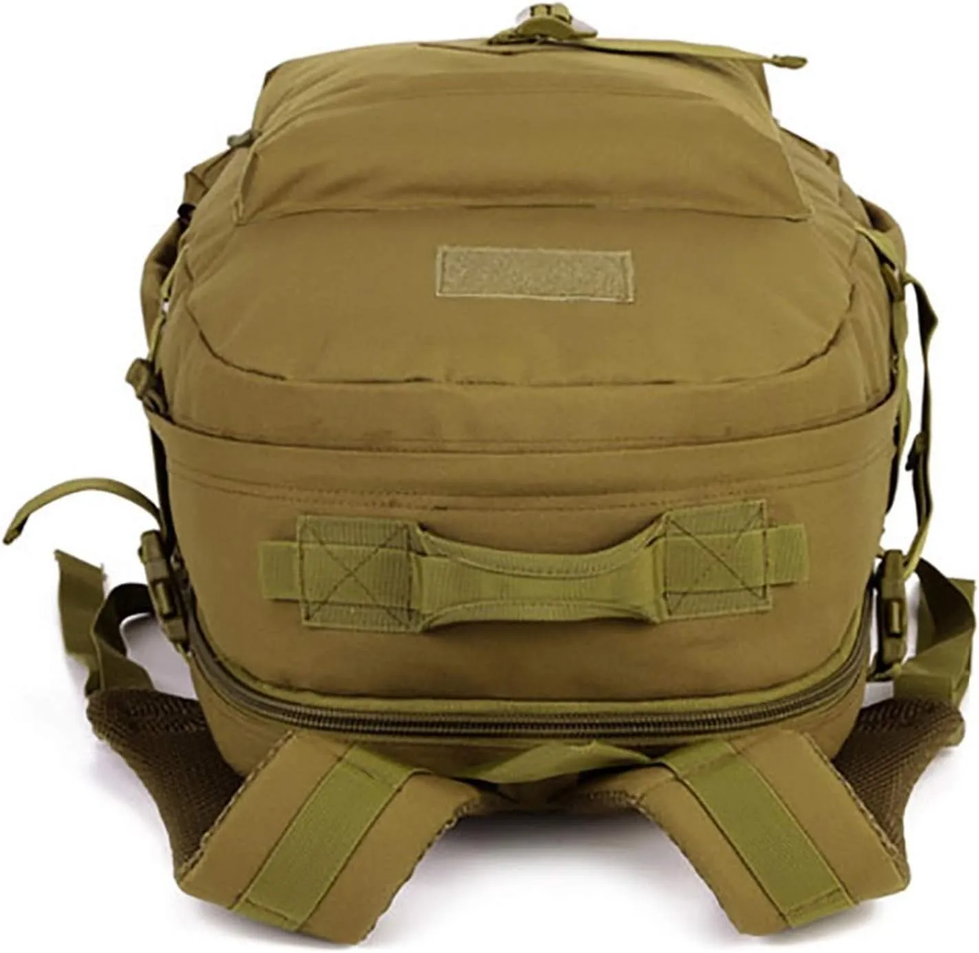 Jungle Leopard 40L Military Rucksack Backpack for Men Hiking Backpack Riding Knapsack Bag Book Student Satchel(S405-40-Black)
