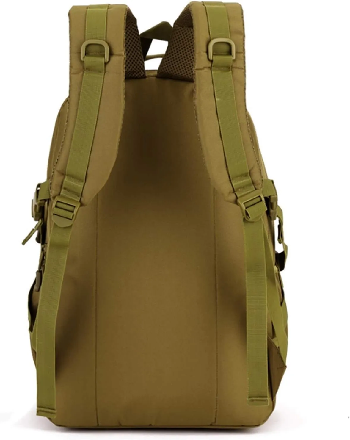 Jungle Leopard 40L Military Rucksack Backpack for Men Hiking Backpack Riding Knapsack Bag Book Student Satchel(S405-40-Black)