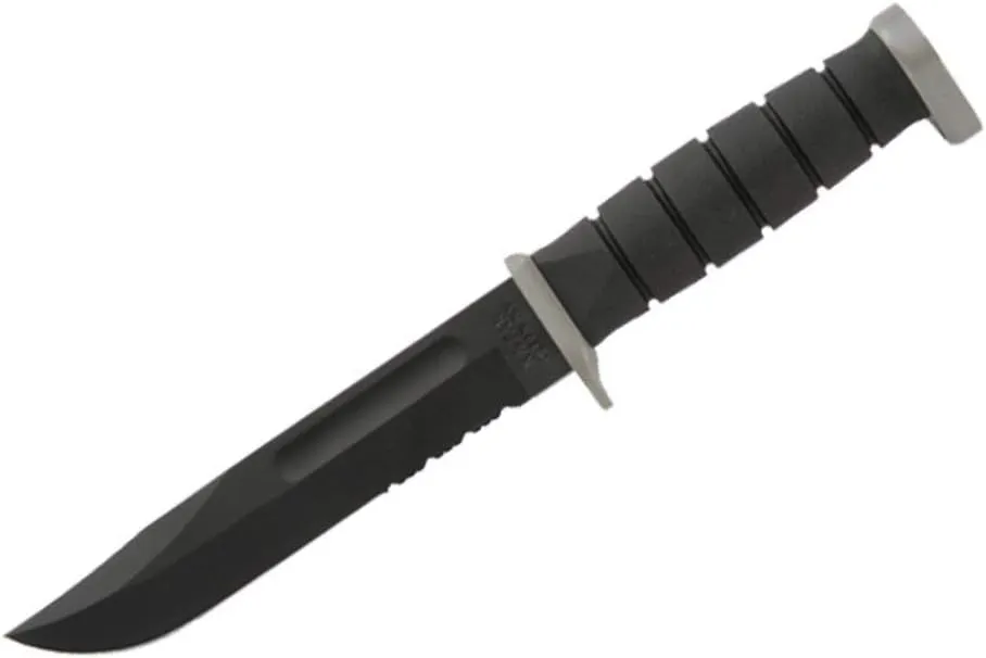 Ka-Bar 1282 D2 Extreme Fighting Knife , Black