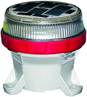 KAMR-SL-M650-W * Carmanah Model 650 Solar Powered LED Lantern - White (Picture shown in Red)