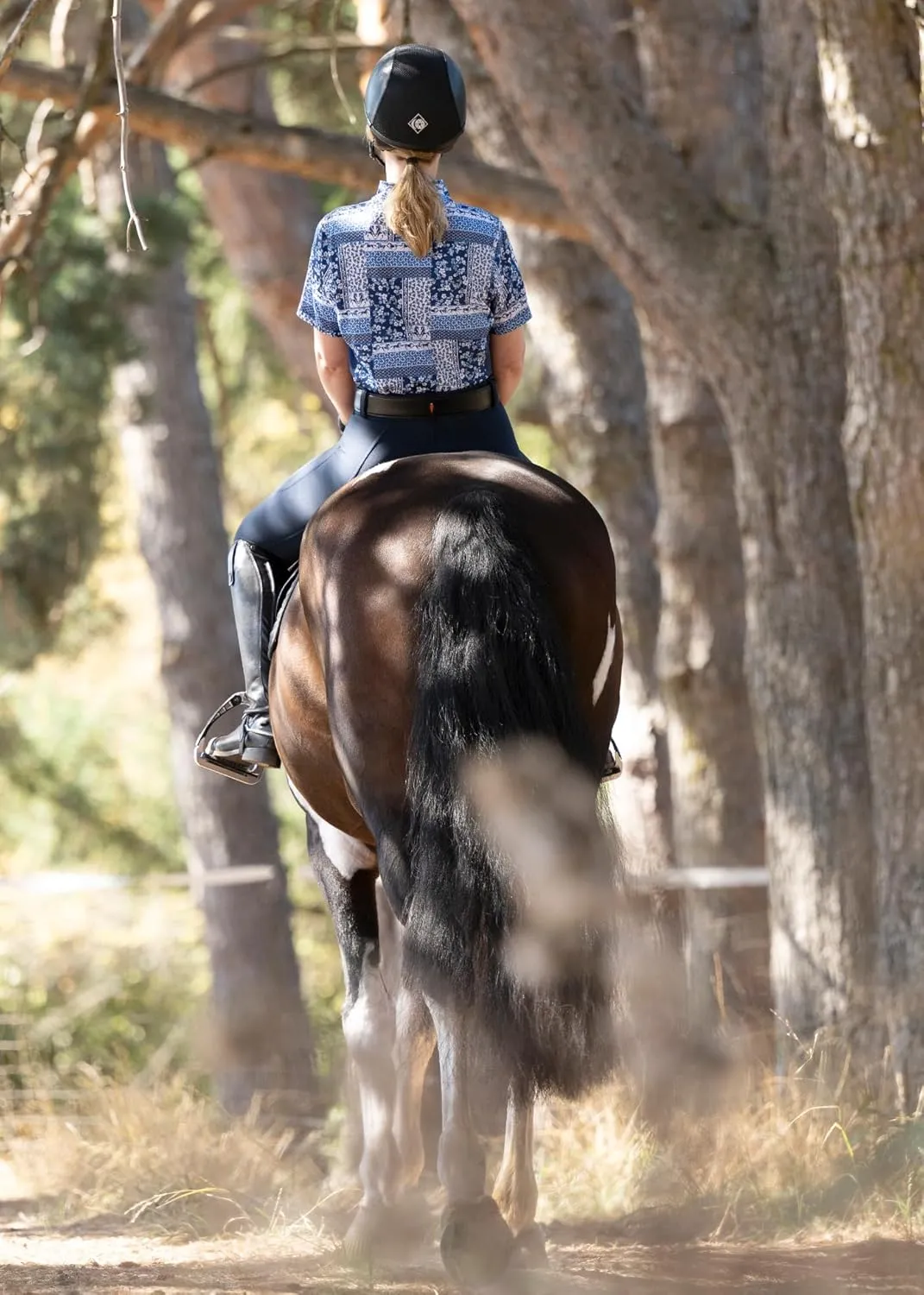 Kerrits Women's Breeze Ice Fil Short Sleeve Horse Riding Shirt – Ultra-Lightweight Cooling Equestrian Top, Great for Summer