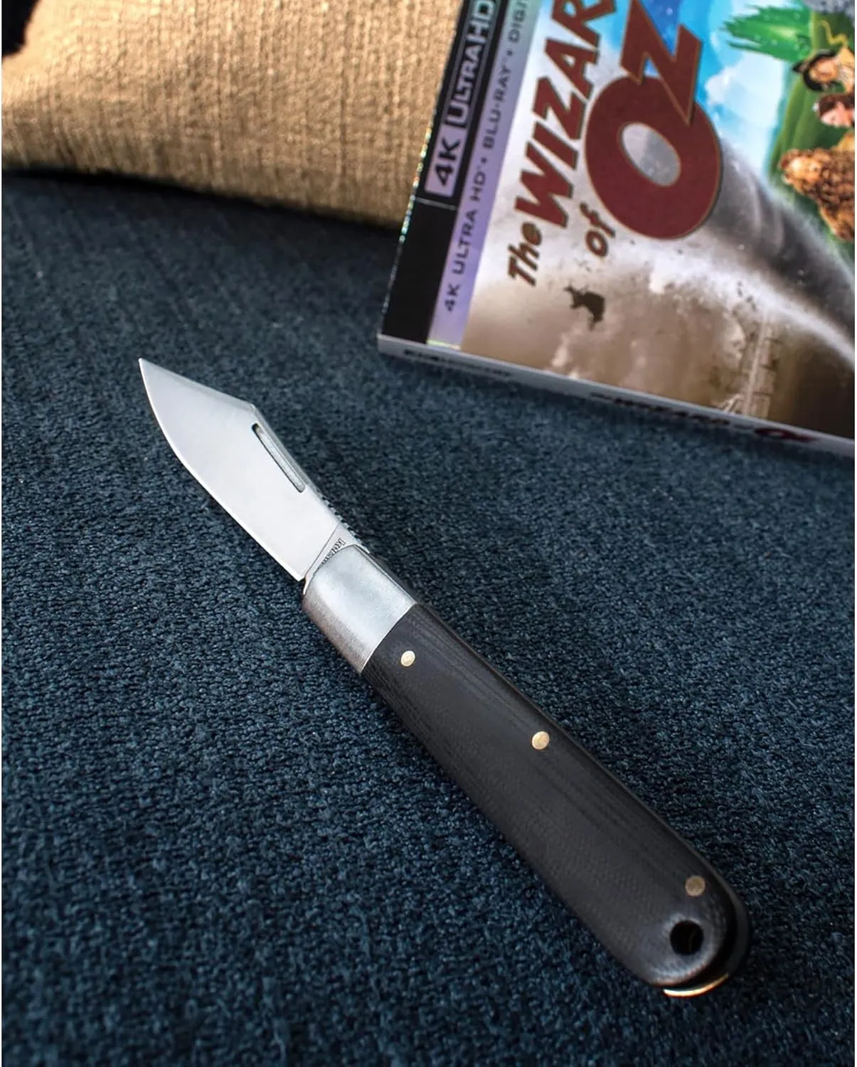Kershaw Classic Slipjoint Pocket Knives, G10 Handle with Old Time Wood Like Design, 1, 2, and 3 Blade Versions