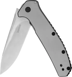 Kershaw Outcome Pocket Knife, 2.8 inch Stainless Steel Blade, Pocketclip