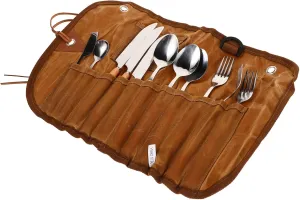 KESYOO 1 Set Multi Function Utensil Kit for Portable Stainless Steel Cutlery Set with Bag for Camping Picnics Reusable Travel Utensils for Outdoor Dining