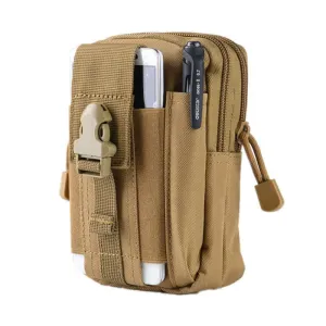 Khaki Molle Pouch Backpack Extender