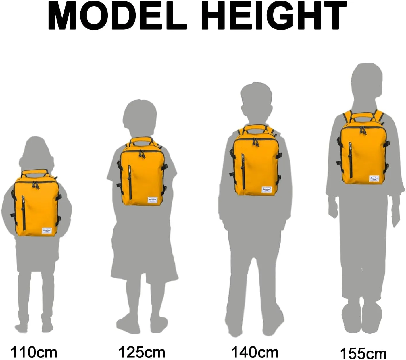Kids Travel Backpack for Ages 3-6 | Lightweight Suitcase Style Carry-On | 10L Weekender with Tablet Sleeve & Chest Strap | Papaya