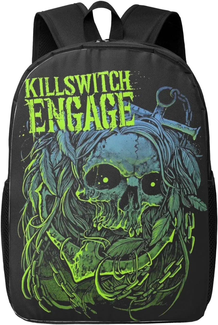 Killswitch Music Engage Music Backpacks Simple Backpack Leisure Bag Daypack for Men and Women