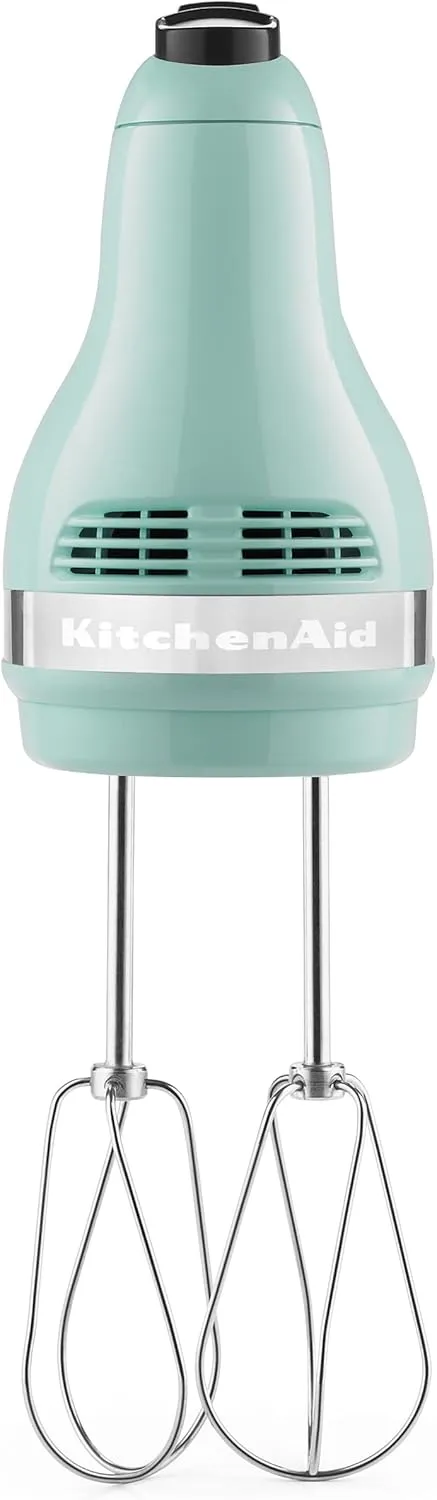 KitchenAid 5 Ultra Power Speed Hand Mixer - KHM512, Ice Blue