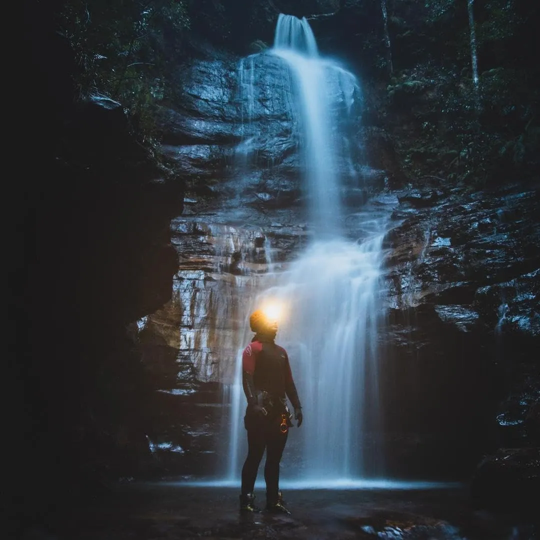KNOG Bilby 400 Lumen Headlamp - Rechargeable Silicone Head Light w/ 7 Light Modes - Ultralight, IP67 Waterproof