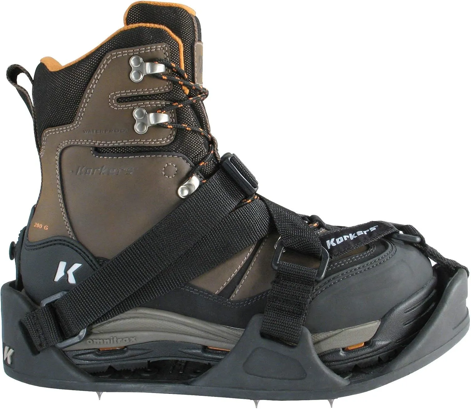 Korkers Extreme Ice Cleat - Tough and Durable Overshoe Cleats - 28 Large Spikes