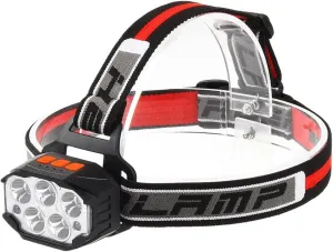 LED Bright Headlight Head-Mounted USB Rechargeable Zoom Induction Headlight Outdoor Adventure Camping Torch (Color : TD12705)