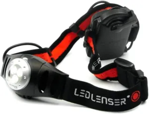Ledlenser H3.2 - Battery Powered LED Head Torch, Super Bright 120 Lumens Headlamp, Camping, Fishing, Hiking Equipment, Rechargeable Work Head Torch, Running Headlight, Up to 60 Hours Running Time