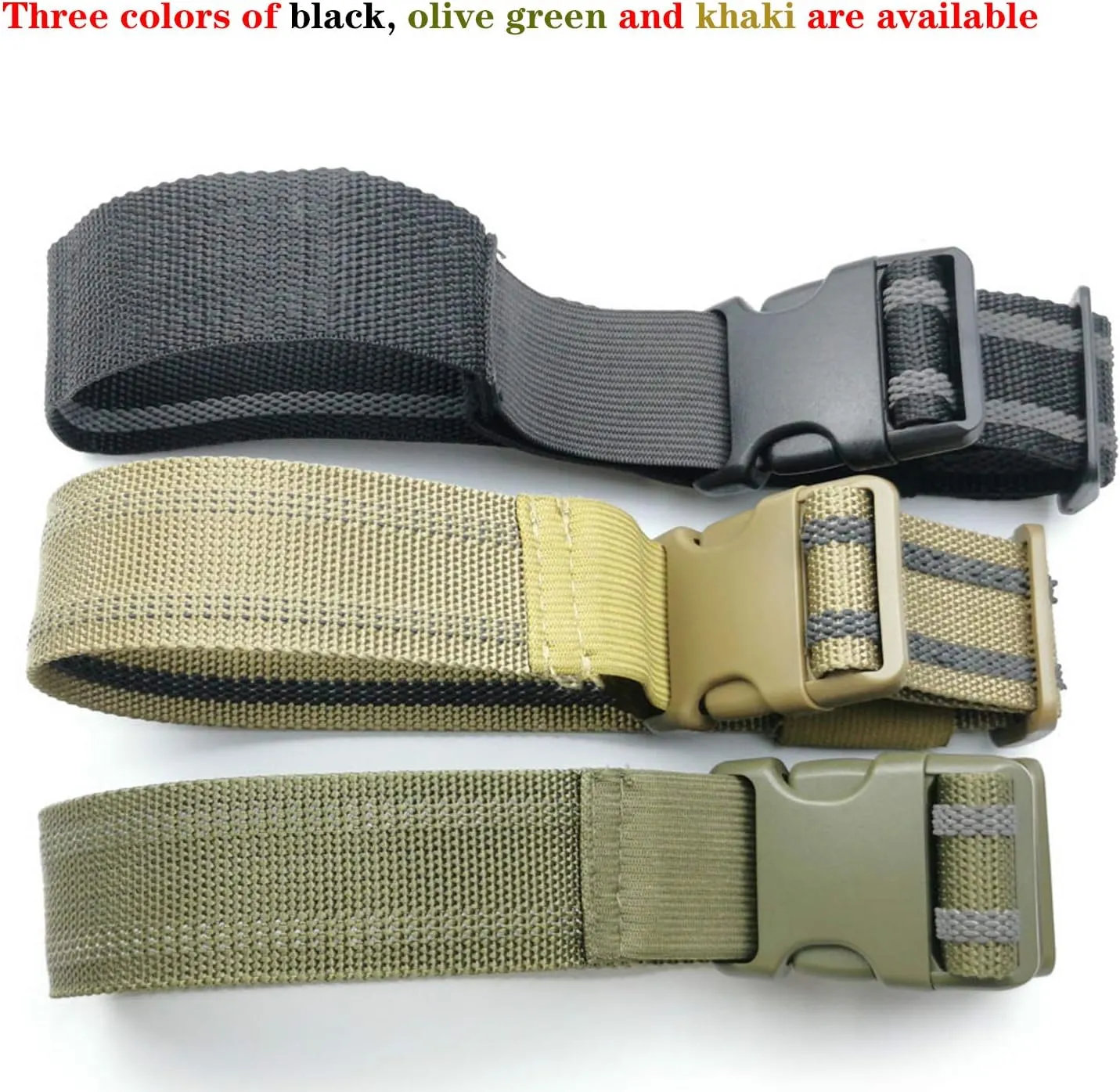 Leg Strap for Drop Leg Holster Tactical Thigh Belt for Gun Holsters Knife 1.5in/36mm EDC Leg Hanger for Men Women
