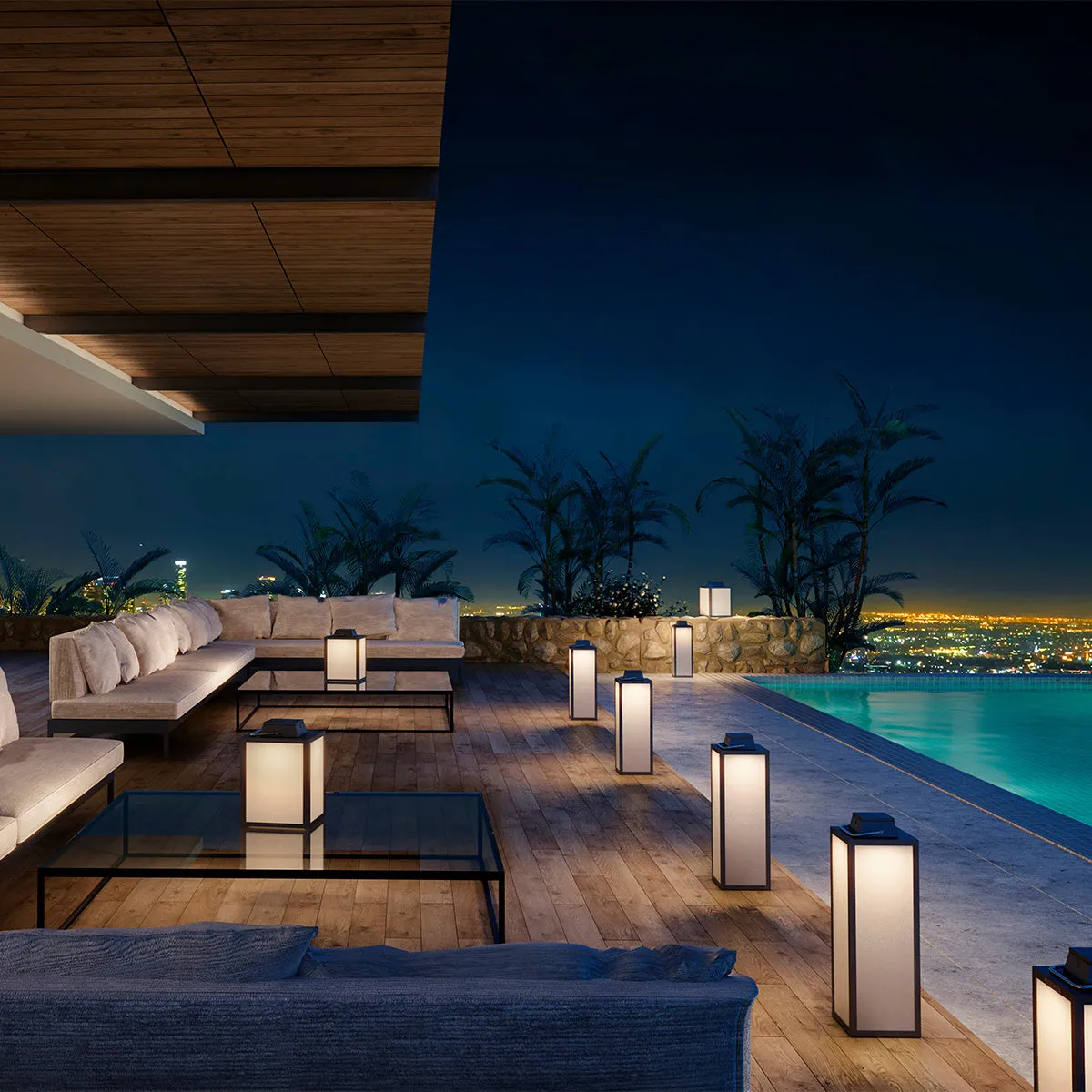 Les Jardins Tradition Solar Lantern