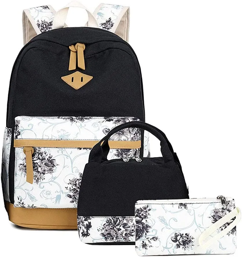 Lightweight College Bookbag Water Resistant Laptop for Women Travel Daypack