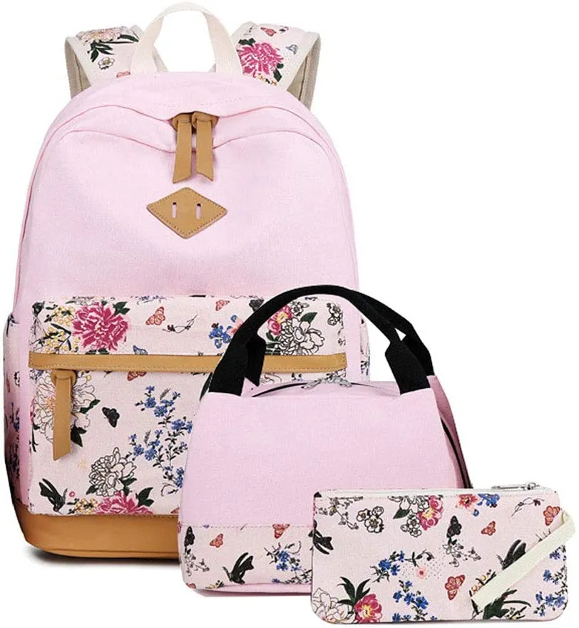 Lightweight College Bookbag Water Resistant Laptop for Women Travel Daypack