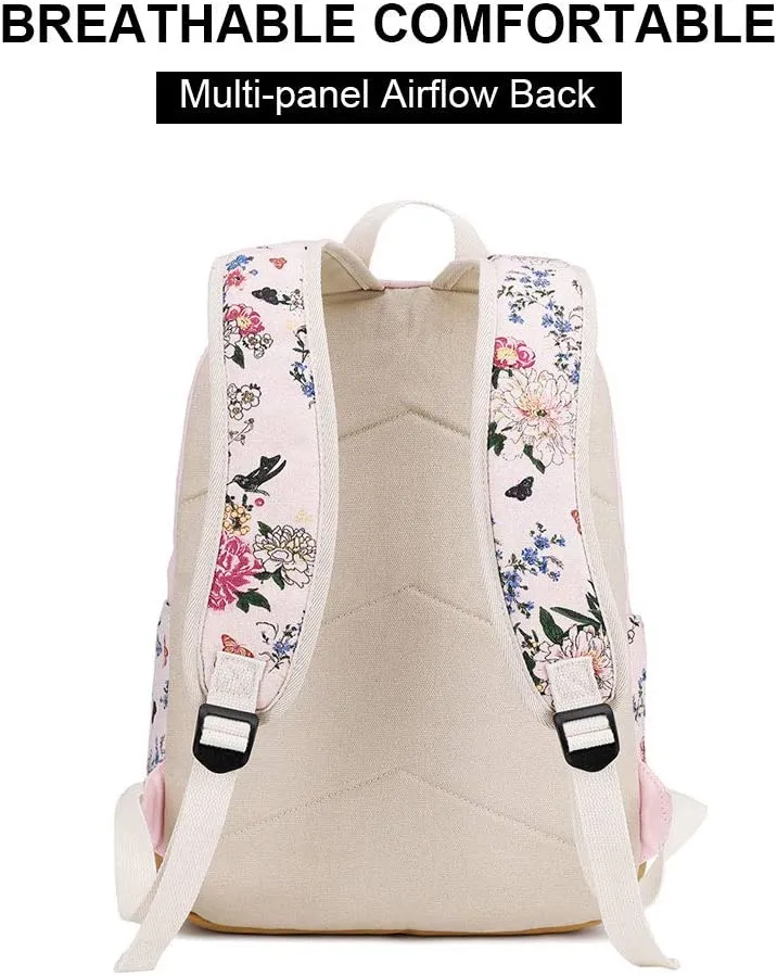 Lightweight College Bookbag Water Resistant Laptop for Women Travel Daypack