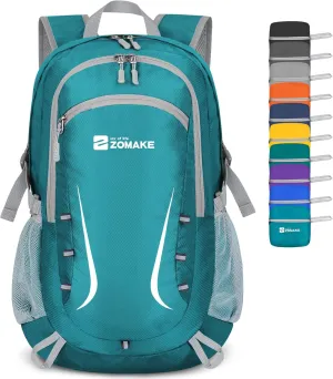 Lightweight Packable Backpack 35L, Foldable Backpacks Water Resistant Collapsible Light Daypack for Hiking