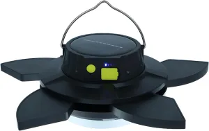 [lilaBelle]【Solar Powered Lantern】 360° Rotating Outdoor Camp Light with Wide Beam & Phone Charging, Waterproof Emergency Light for Camping,夜市, Fishing, Hurricane Preparedness