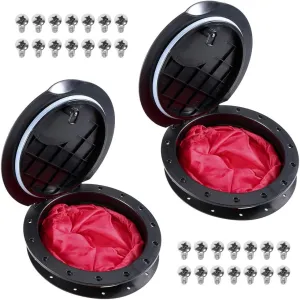 Lixada 6''/9" Deck Plate Hatch Cover Kit with Storage Bag for Marine Inflatable Boat Kayak Rigging