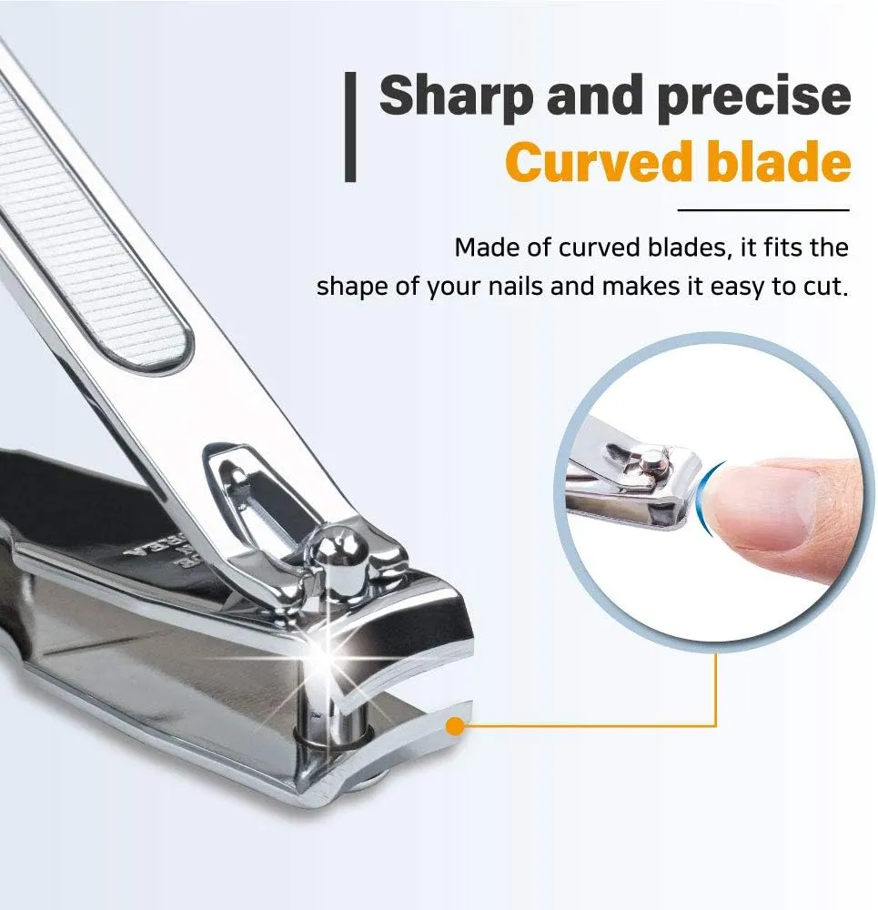 [Made in Korea] ROYAL 12pcs Nail clippers with knife & opener, Chain
