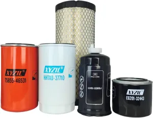 Maintenance Filter Kit Compatible with Kioti CK3510 HST CK4010 HST Compact Tractor Lube Fuel Air HST Hydraulic Oil Filter E6201-32443 F6800-16411 E7230-11081 T2185-38031 T5855-46531