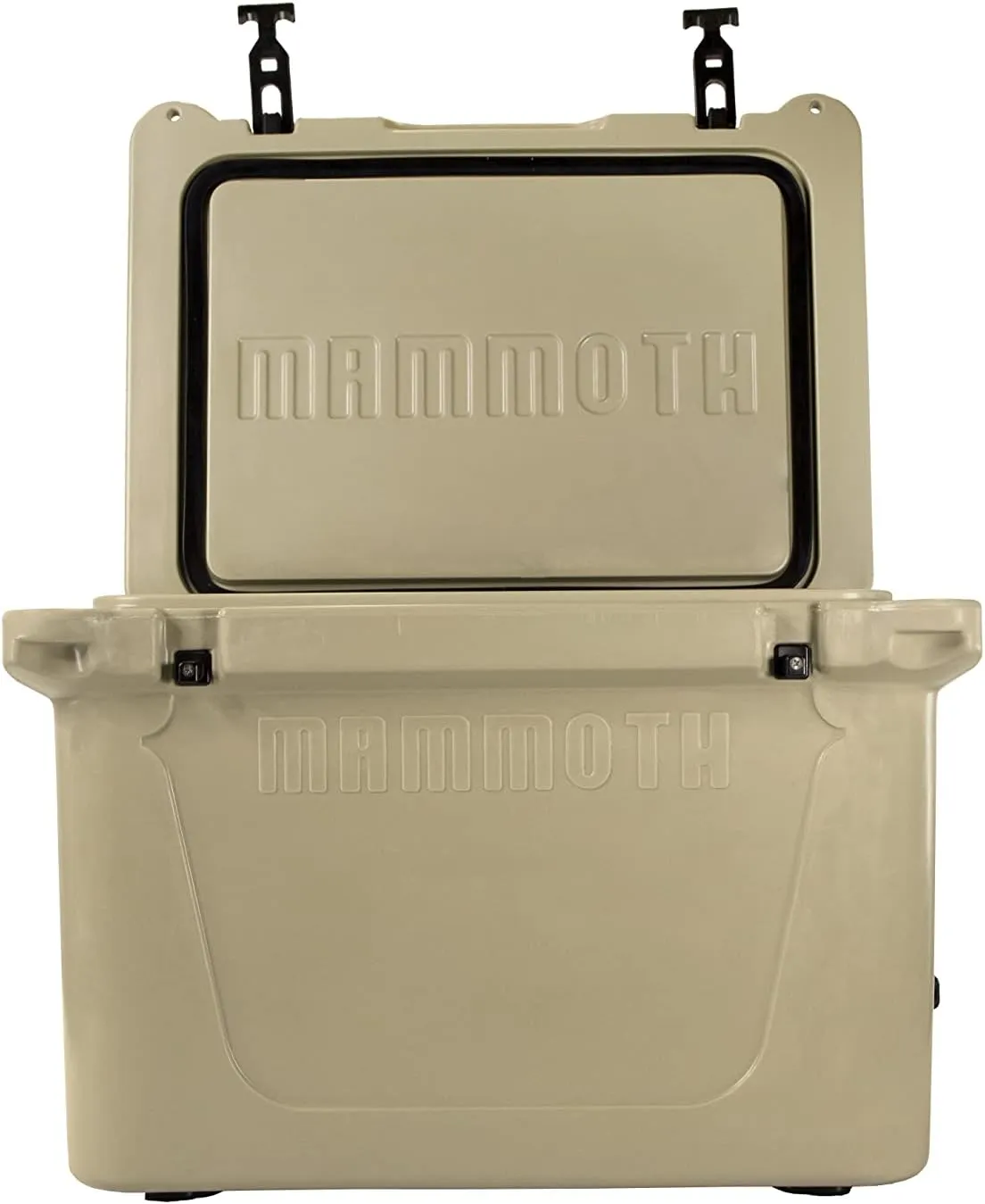 Mammoth Ranger 25 Cooler, Insulated Hard Ice Chest with 25 Quart Capacity, Holds 30 Cans, Great for Boat, Camping, Tan