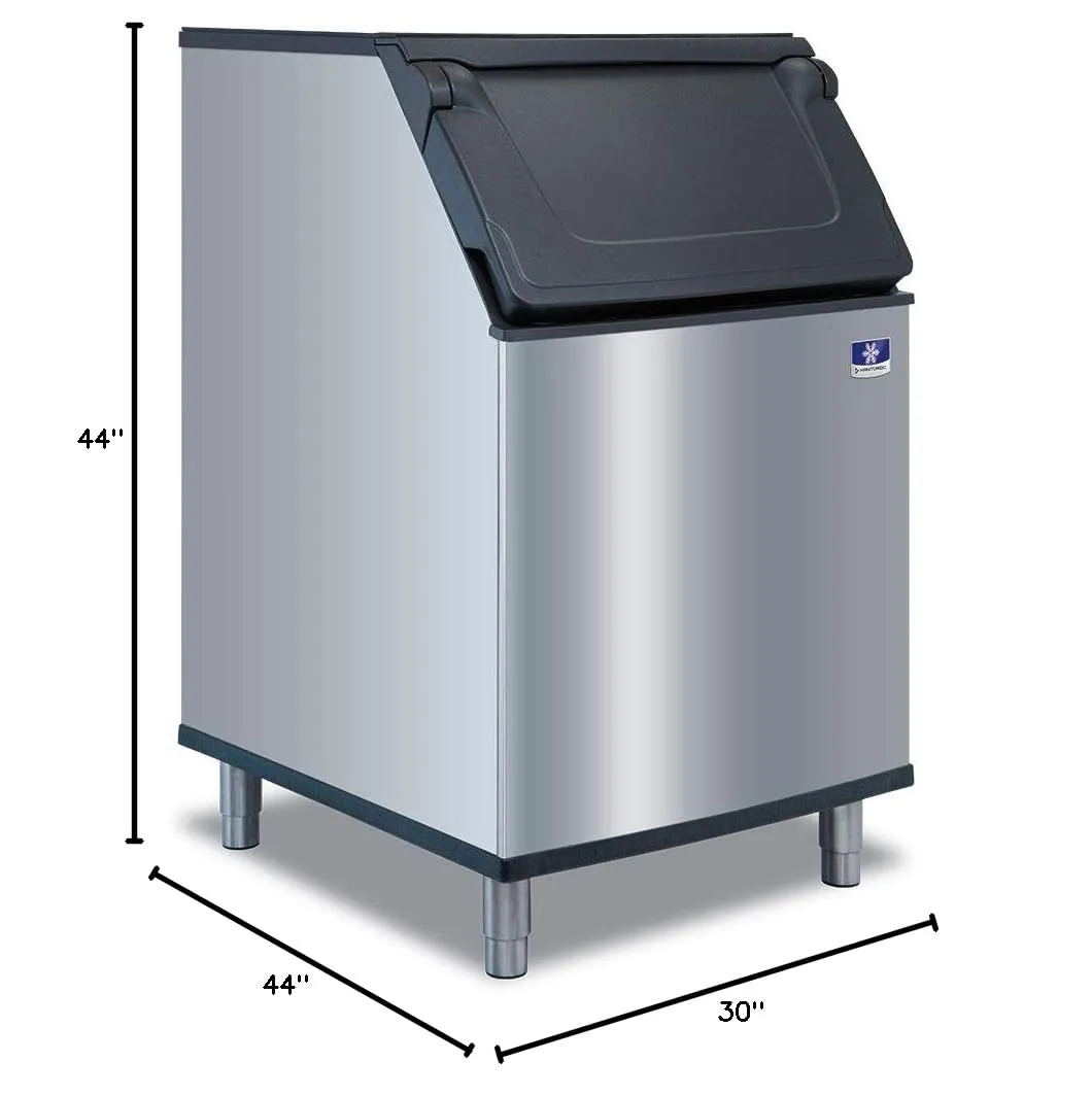 Manitowoc D570 Ice Bin, 30" W x 34" D x 50" H, with Side-hinged Front-Opening Door, Side Grips, 532 lb