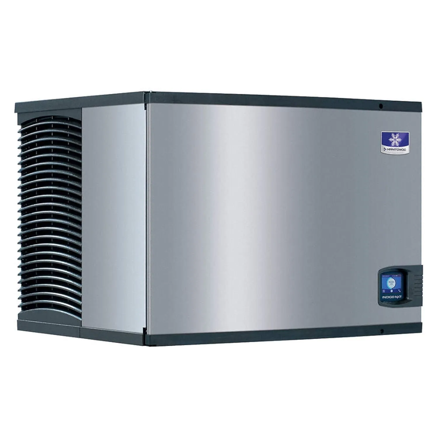 Manitowoc Indigo NXT IDT0750A Commercial Ice Maker Machine, Stainless Steel Air-Cooled Dice Ice Maker with Touch Screen Display, 30'' Width, 208/23V, NSF Certified