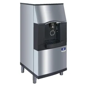 Manitowoc SFA192 Vending Ice Dispenser with Built-in Water Valve, touchless Lever, Floor Model, 22" W x 31-3/16"D x 54" H, AHRI Certified 120-lb