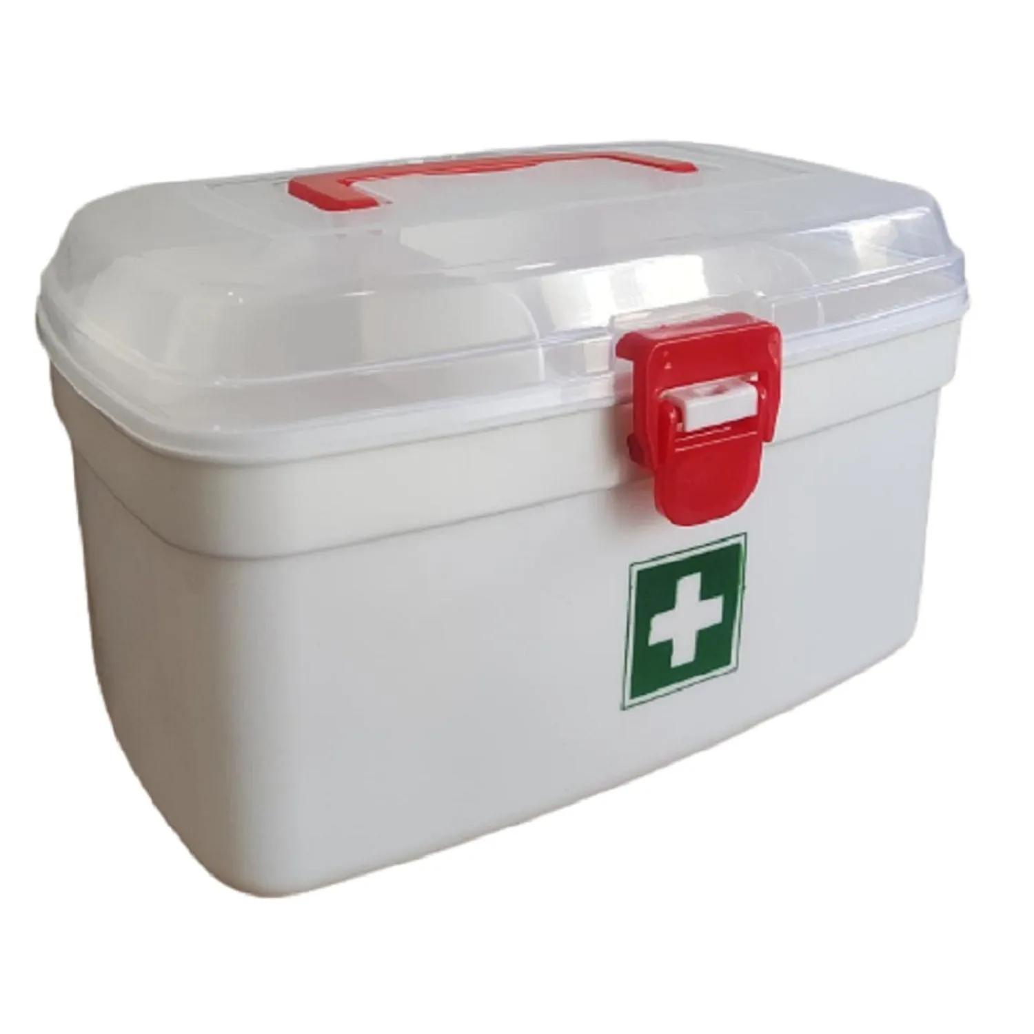 Medical Storage Box with Detachable Tray for Medicine