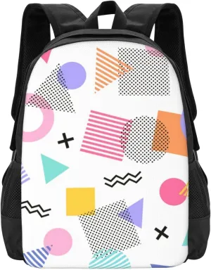 Mem-Phis Style Lightweight Packable Backpack Travel Casual Large Capacity Daypack Foldable Backpack For Men Women