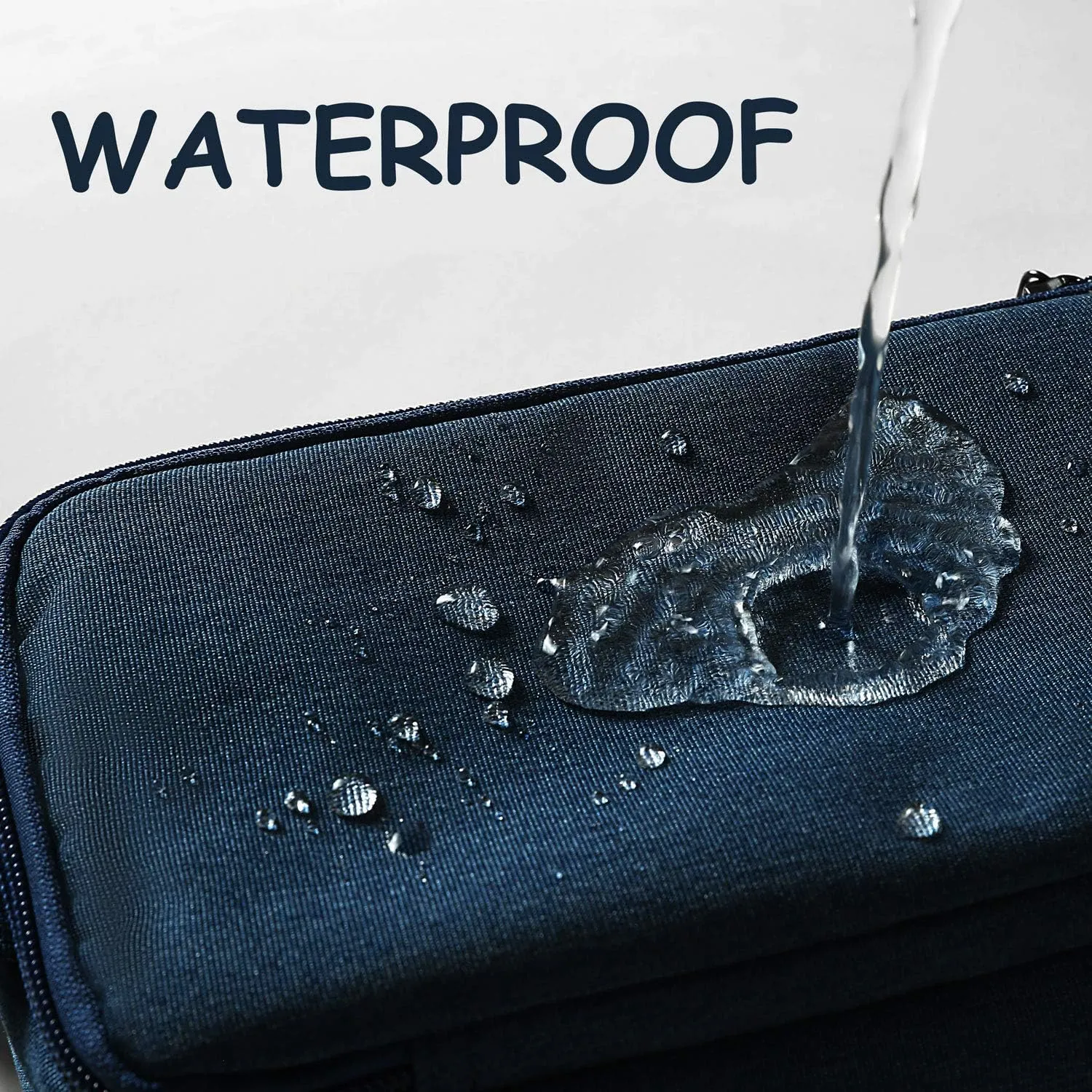 Mens Toiletry Bag Waterproof Organizer Bag Travel Shaving Dopp Kit Perfect Travel Accessory Gift