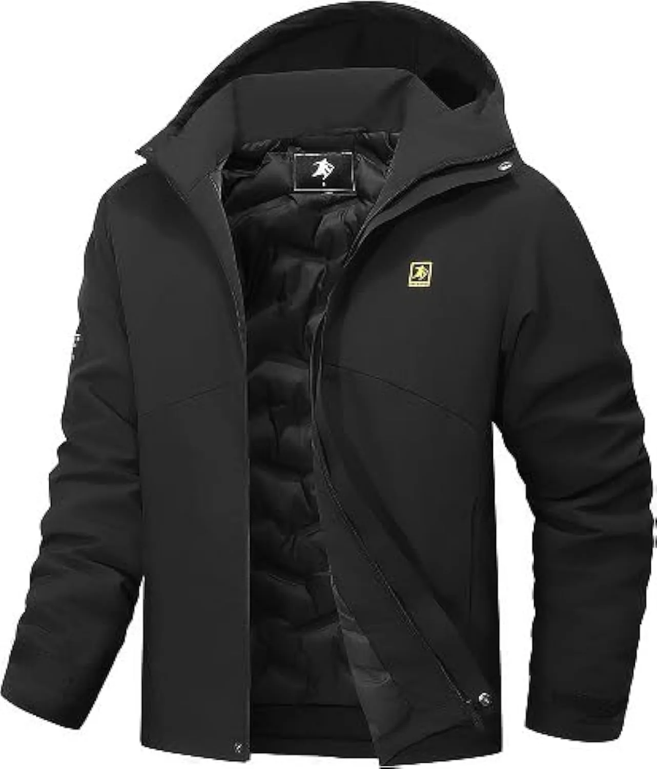 Men's Warm Winter Coats Waterproof Ski Jacket Windproof Snow Coat Mountain Windbreaker Hooded Raincoat