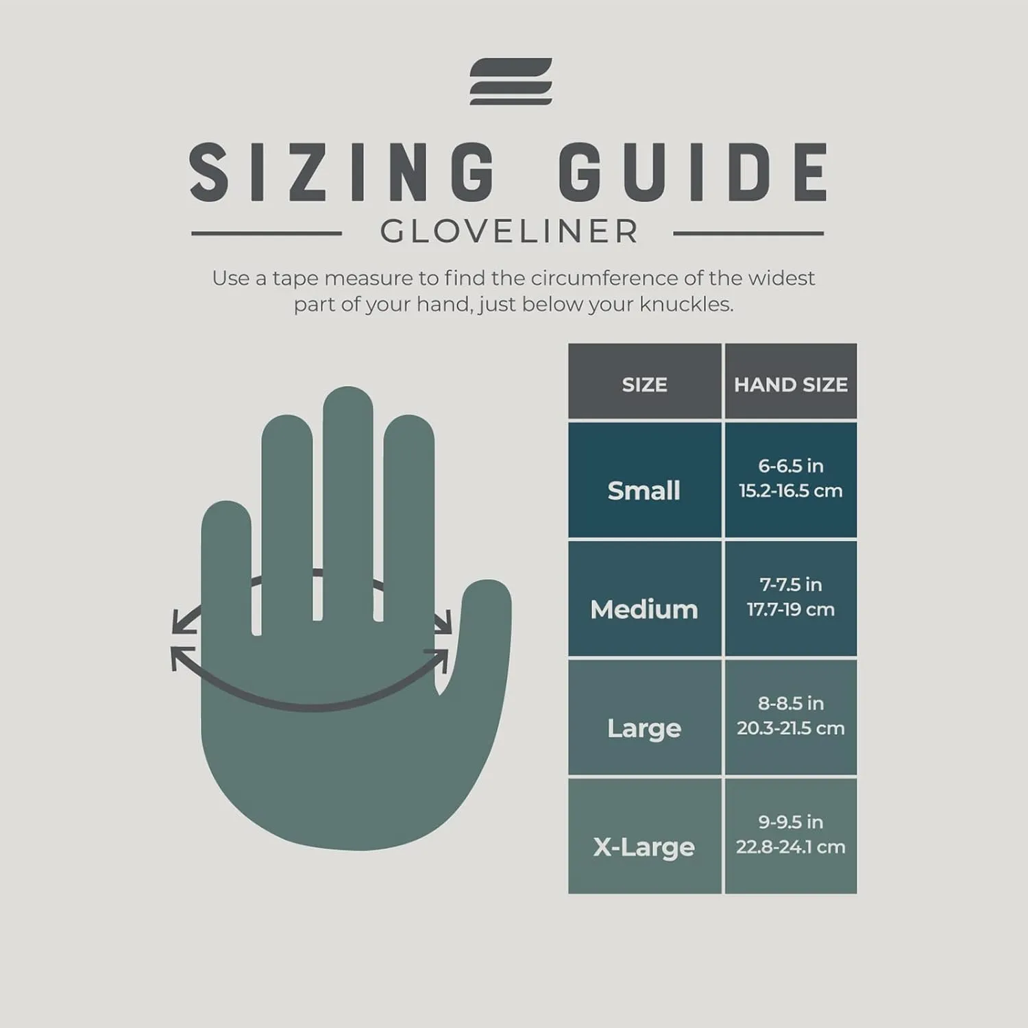 MERIWOOL Merino Wool Glove Liners - Touchscreen Compatible